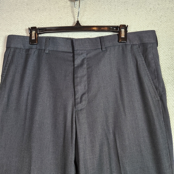 J Ferrar Elegant Men's 34x34 Navy Blue Dress Pants Slacks - Picture 9 of 9